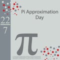 Pi Approximation Day Royalty Free Stock Photo